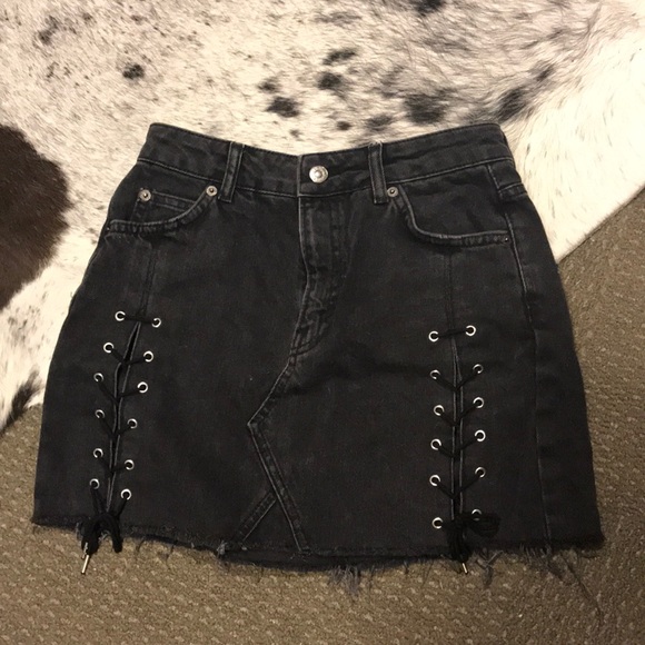 Topshop Dresses & Skirts - Black jean skirt